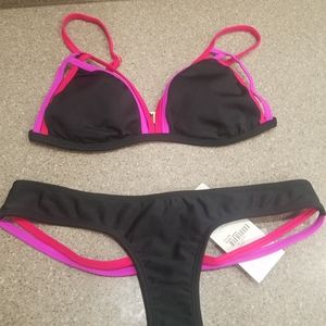 Palheta "helena " two tone 2 pcs Bikini